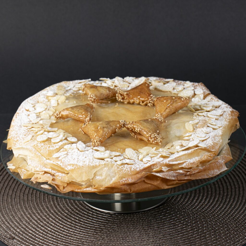 Pastela tamaño familiar para compartir